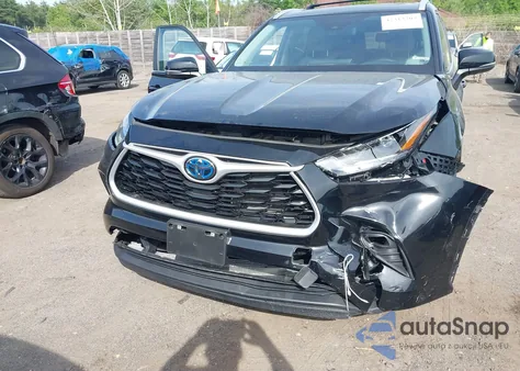 2023 Toyota Highlander Hybrid Xle Bronze из США, поврежденный, VIN 5TDABRCH9PS135442